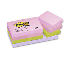 Piezmju lmlapia, 38*51mm, asorti Floral, 100 lapas, Post-it